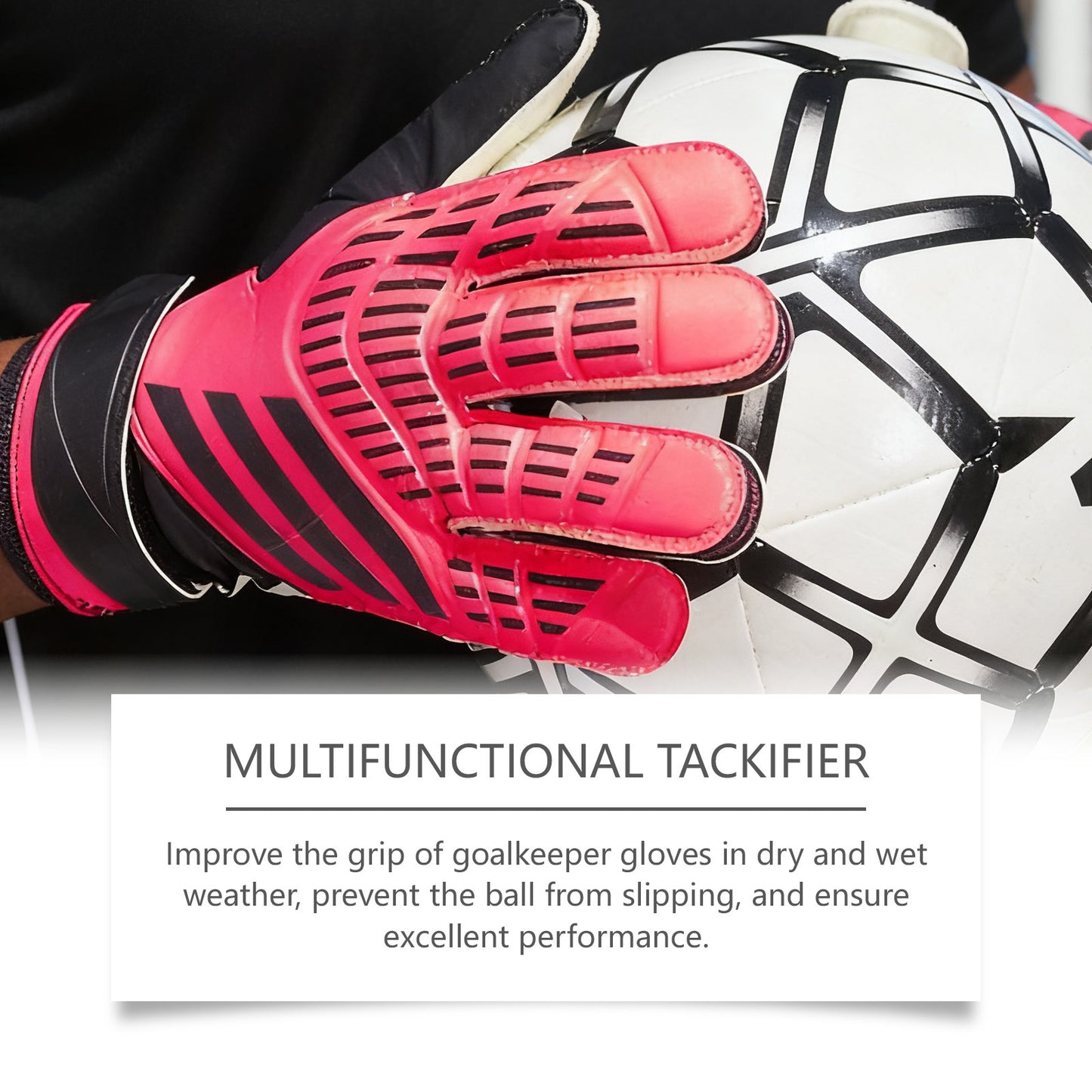 HOZONEX gloves anti-skid spray, football goalkeeper gloves anti-skid grip increases sticky sports accessories