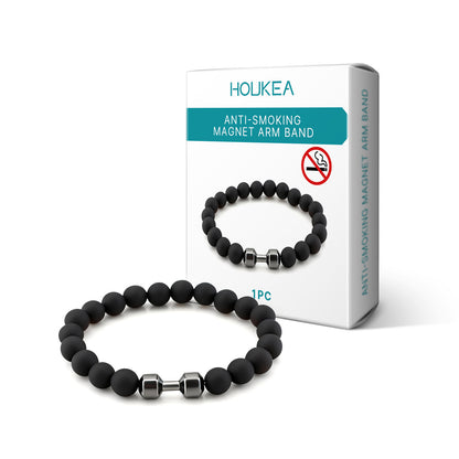 HOUKEA Volcano Stone Bracelet, Men's Bracelet Fashion Item Design Natural Ingredients Daily Wear Bracelet