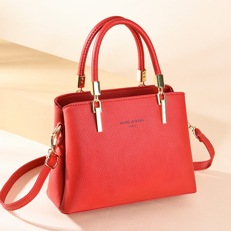 Bag 2026 winter new fashion korean style trendy shoulder crossbody bag simple unique stylish women's handbag tote