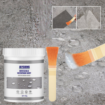 Jaysuing transparent waterproof glue, bathroom indoor crack leakage repair, no smashing brick repair paint glue