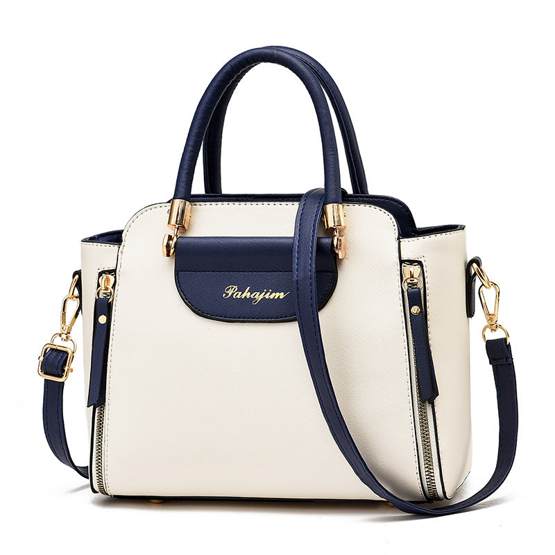 2024 winter new arrival: trendy korean-style color block women's shoulder bag, crossbody, and handbag - wholesale