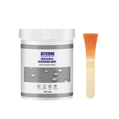Jaysuing transparent waterproof glue, bathroom indoor crack leakage repair, no smashing brick repair paint glue