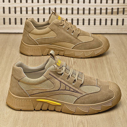 Men's autumn/winter new collection: stylish lace-up work boots, outdoor casual shoes, soft-soled athletic shoes - wholesale