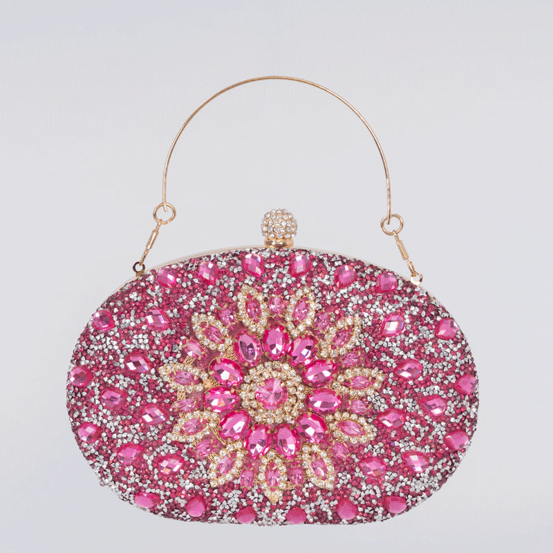Sunflower shoulder bag statement dress fashion banquet ladies crossbody bag bag
