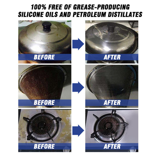 Jaysuing Kitchen cleaning foam cleaner, kitchen utensils rust remover, stove range hood heavy oil cleaner