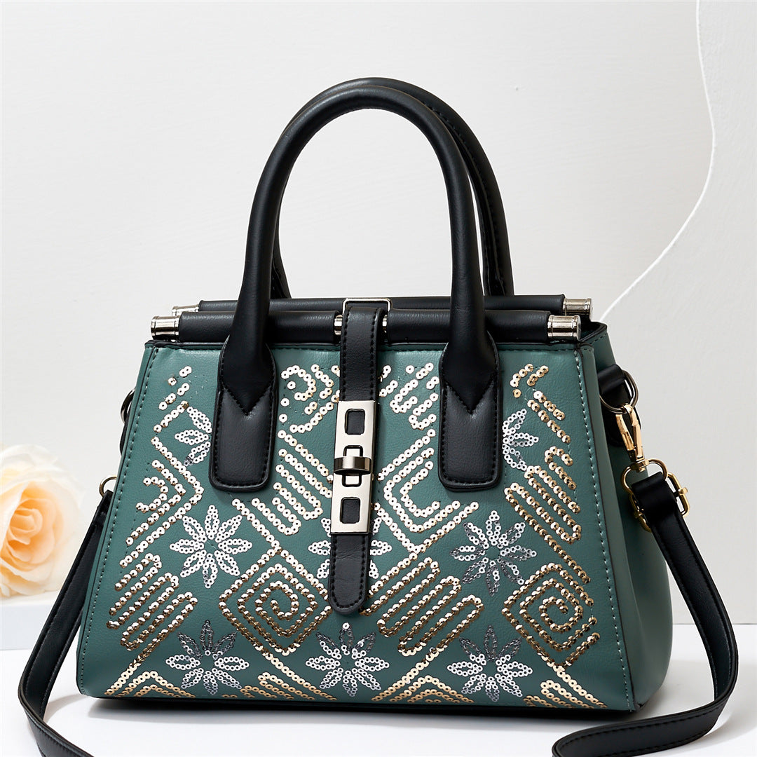 2026 winter new korean style fashionable minimalist popular middle-aged mom bag shoulder bag crossbody bag tote bag - dropshipping available