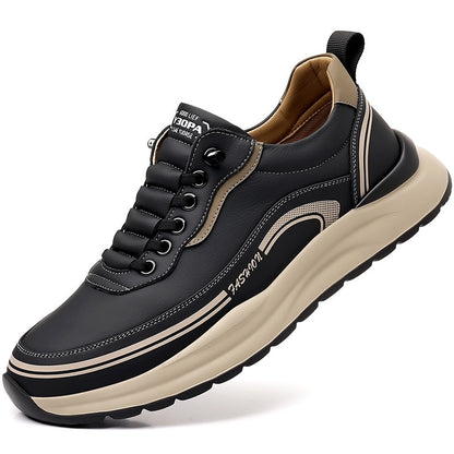 Men's new korean style fashion sneakers - lightweight, soft sole, outdoor casual slip-on loafers