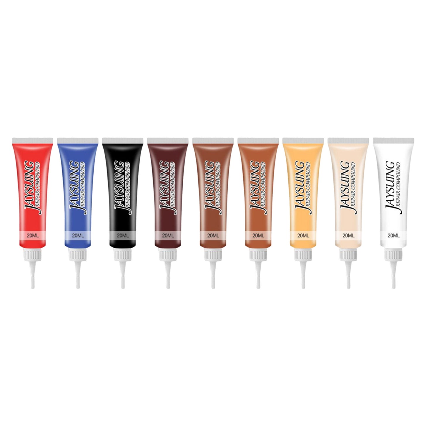 Jaysuing Leather Complementary Color Cream, Leather Coat Leather Shoe Stain Car Leather Seat Leather Renovation Complementary Color