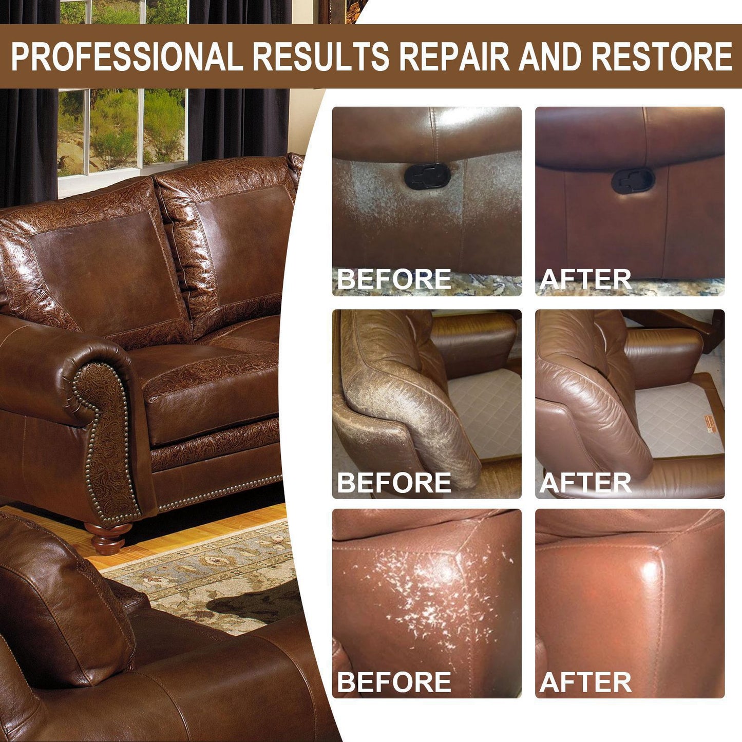 Jaysuing Leather Complementary Color Cream, Leather Coat Leather Shoe Stain Car Leather Seat Leather Renovation Complementary Color