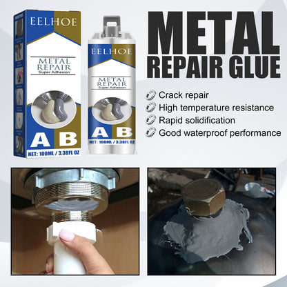 EELHOE foundry AB glue, metal casting hole filling crack high temperature welding waterproof coating casting glue