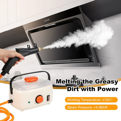 High-temperature, high-pressure steam cleaner - multi-functional home appliance for kitchen range hoods, air conditioners, deodorizing, disinfecting, and cleaning