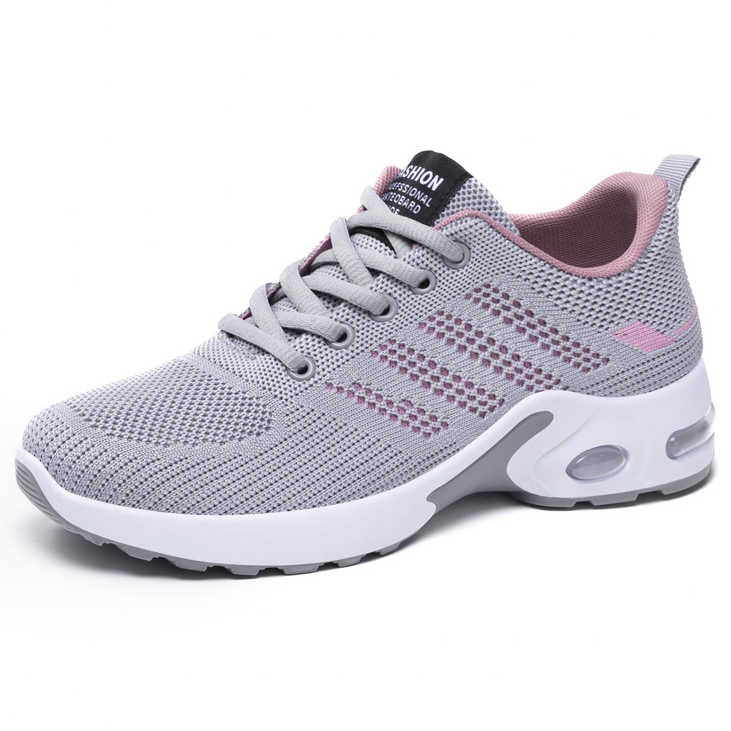 Women's athletic shoes, small-batch custom manufacturing, cross-border shoes, air-cushioned soft-soled running shoes, fly-knit breathable mesh shoes