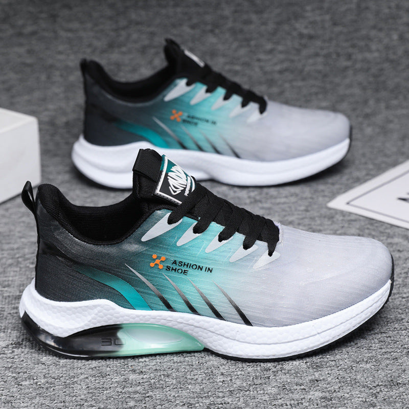 Men's shoes 2025 new korean style men's sneakers spring and autumn soft sole youth running shoes trendy men's shoes wholesale