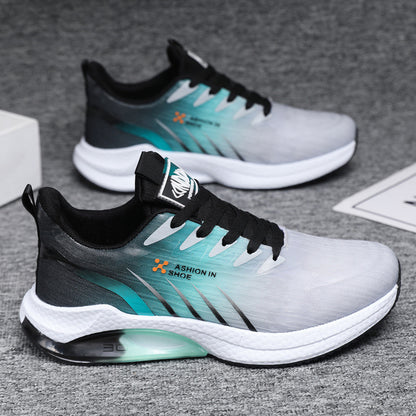Men's shoes 2025 new korean style men's sneakers spring and autumn soft sole youth running shoes trendy men's shoes wholesale