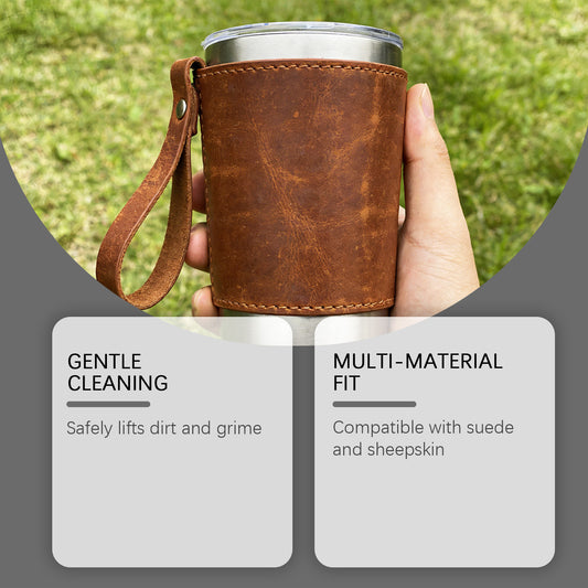 JAYSUING shoe care set, suede suede, suitable for gentle cleaning and decontamination, daily shoe care