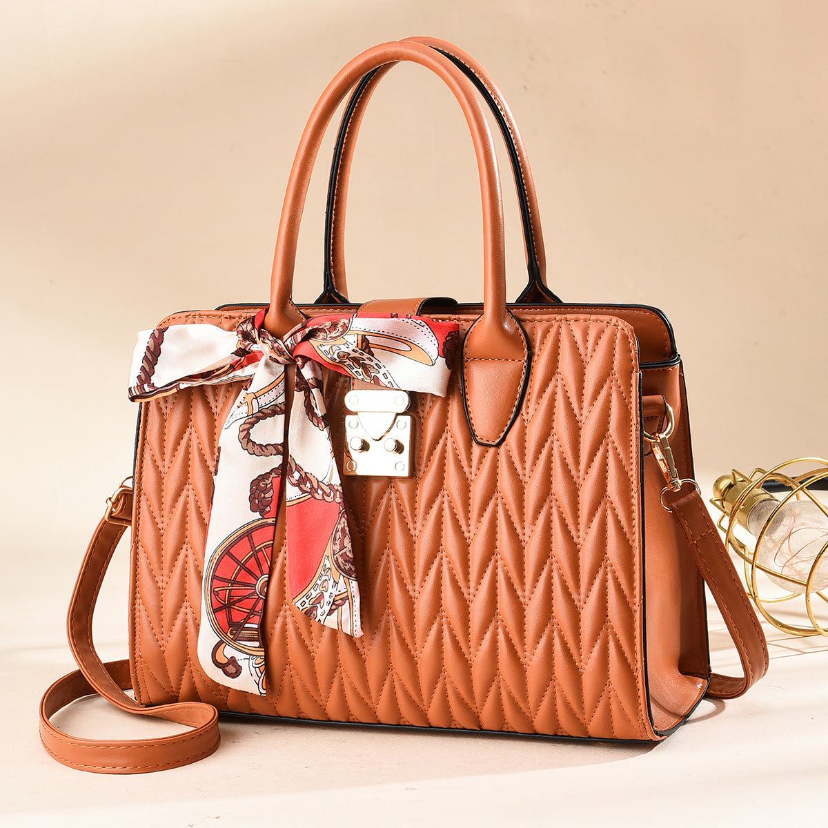 2026 winter new arrivals: trendy, fashionable, fresh, and sweet women's embossed shoulder, crossbody, and tote bag - dropshipping available