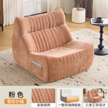Bean bag chair - single seater, reclining, stress relief, small sofa for home, bedroom, balcony, rental, small apartment, single sofa