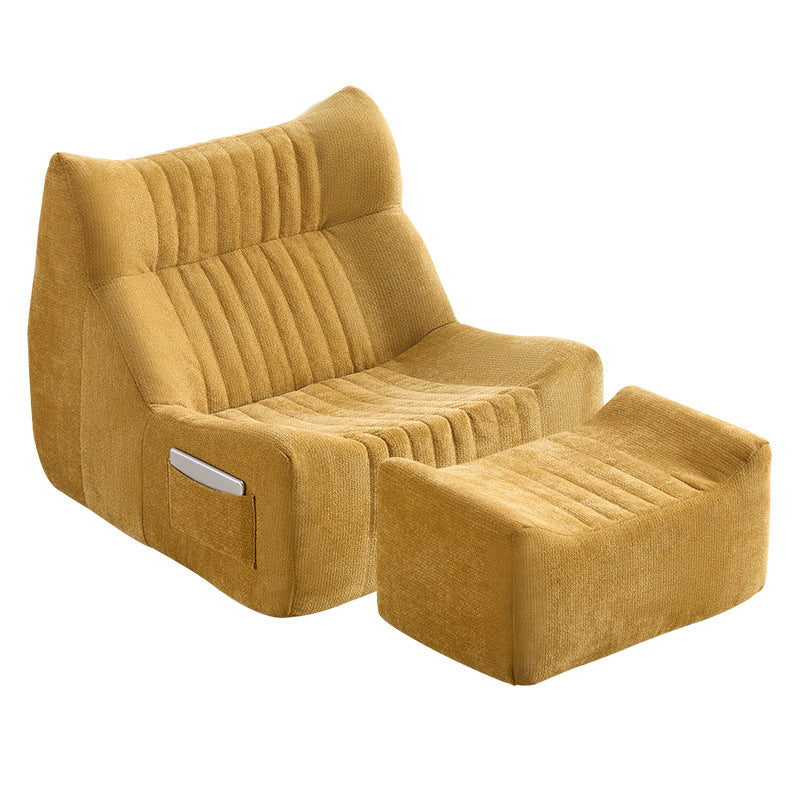 Bean bag chair - single seater, reclining, stress relief, small sofa for home, bedroom, balcony, rental, small apartment, single sofa